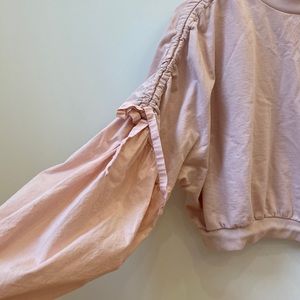 Zara light pink long sleeves